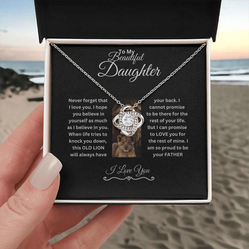 My Beautiful Daughter | Love Knot Necklace