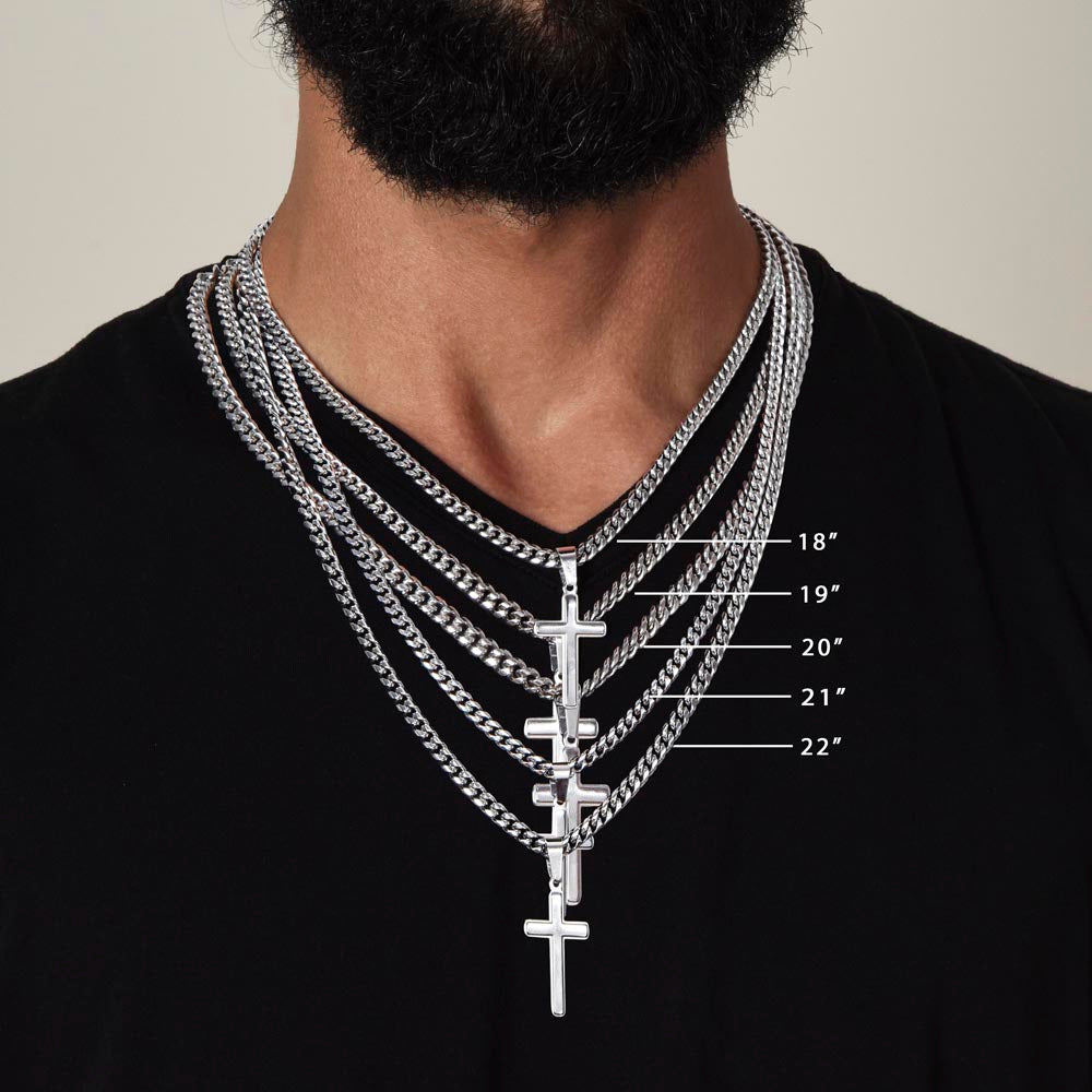 To My Dad | Thank You For Loving Me Cross