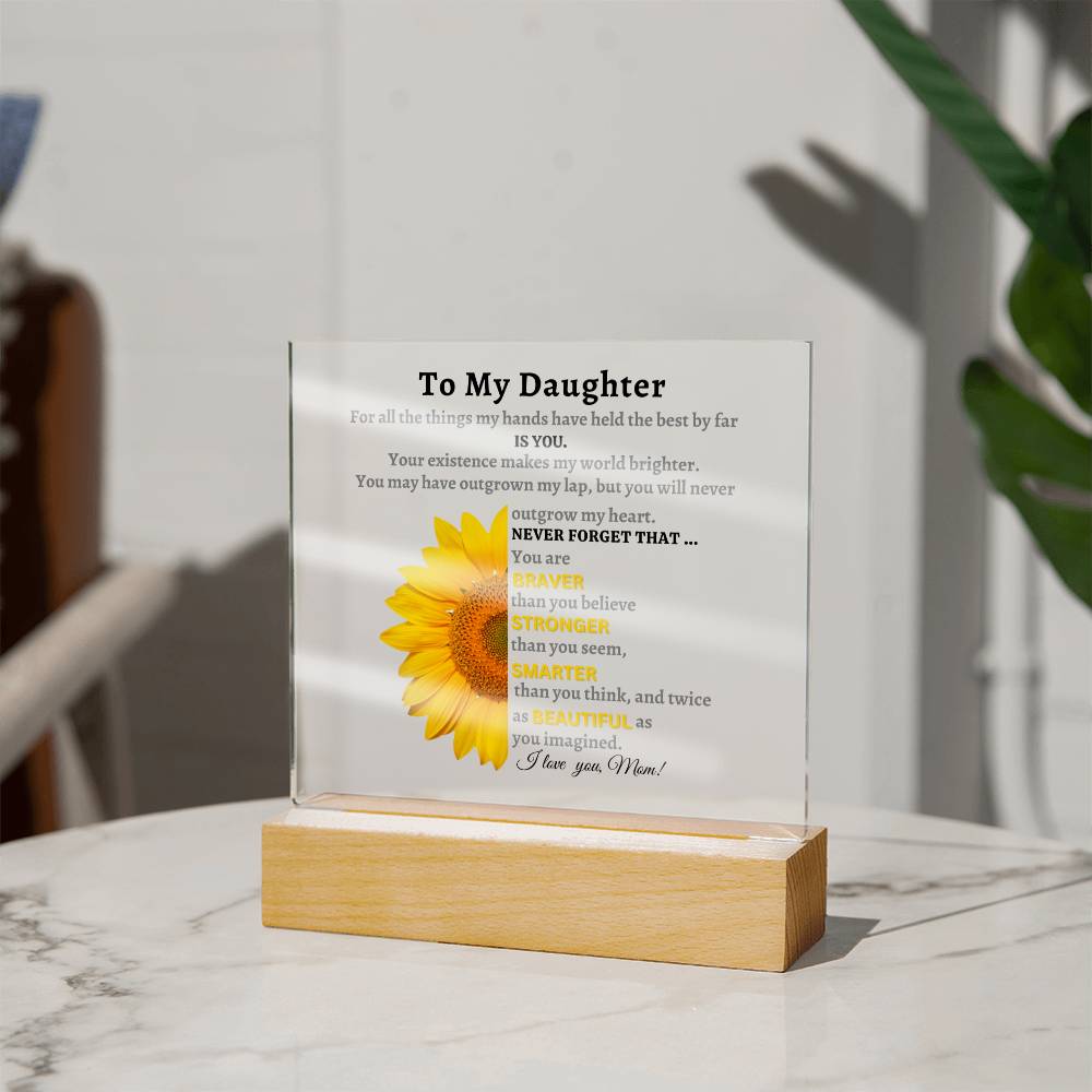 To My Daughter - Never Forget