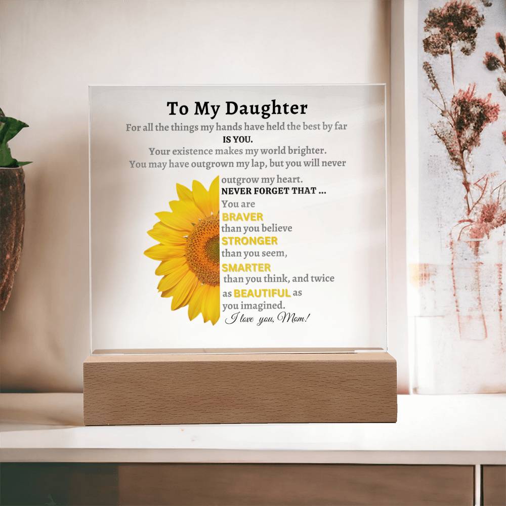 To My Daughter - Never Forget