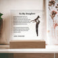 To My Daughter - From Dad