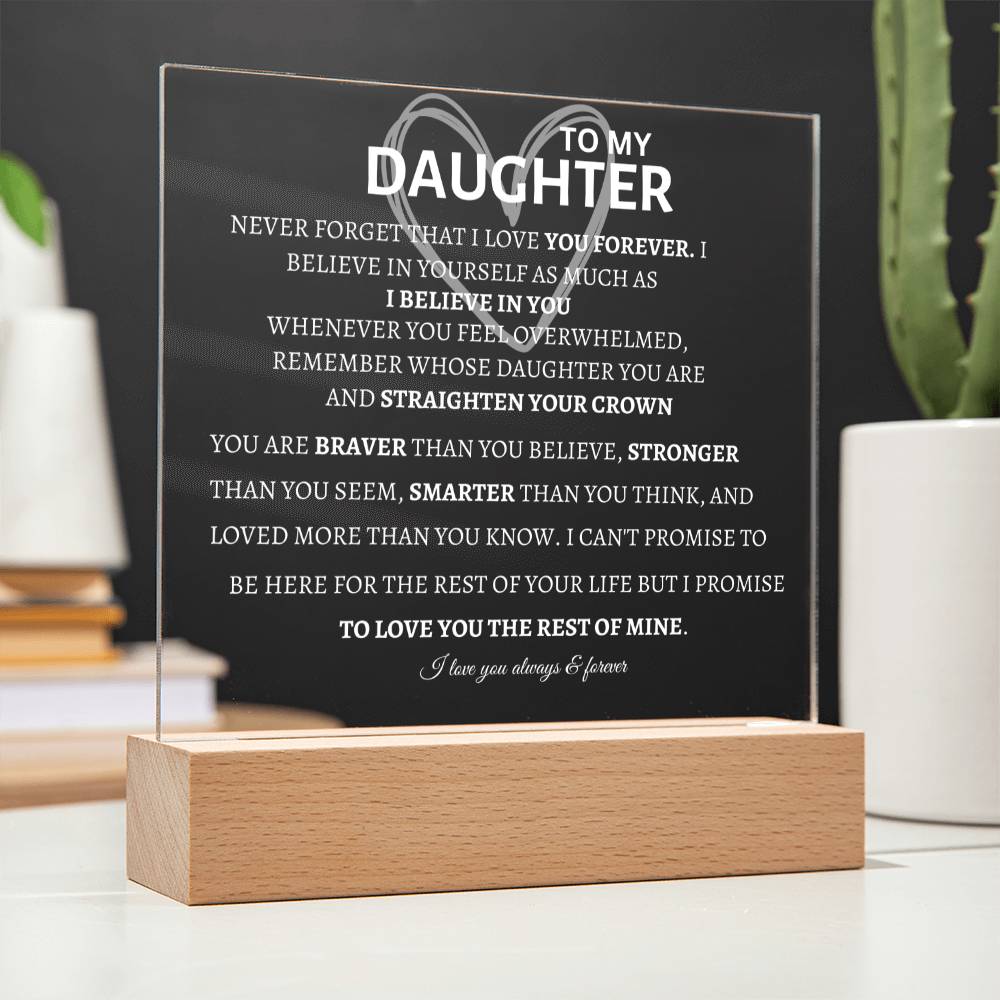 To My Daughter | I believe in You