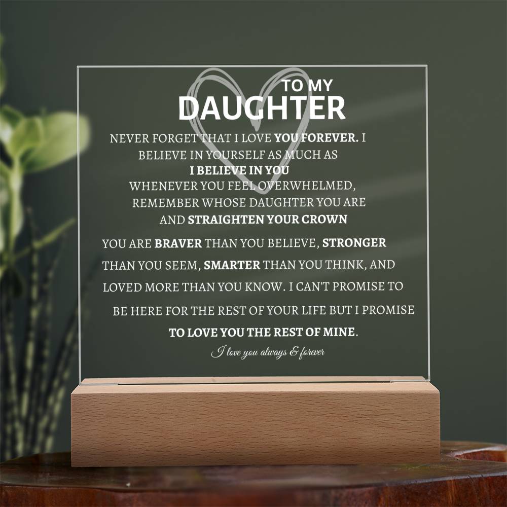 To My Daughter | I believe in You