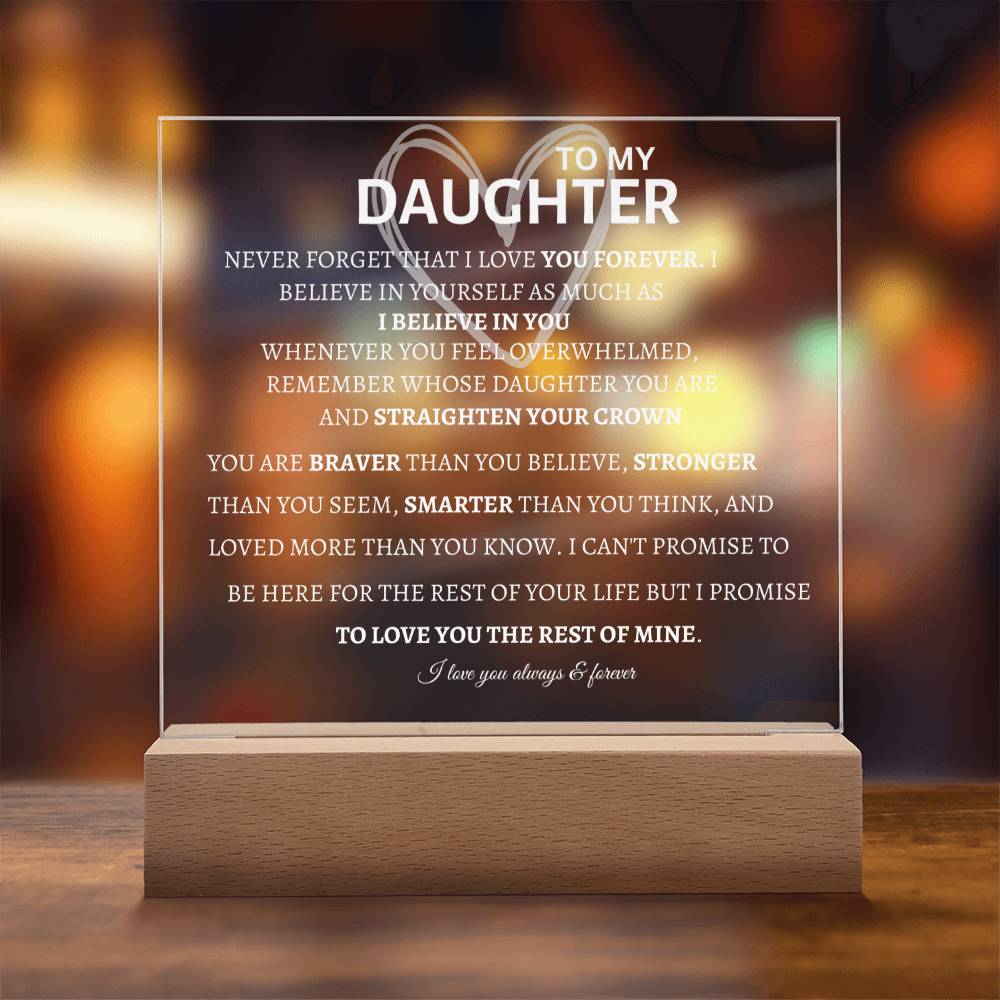 To My Daughter | I believe in You