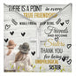 True Friendship Cross Necklace