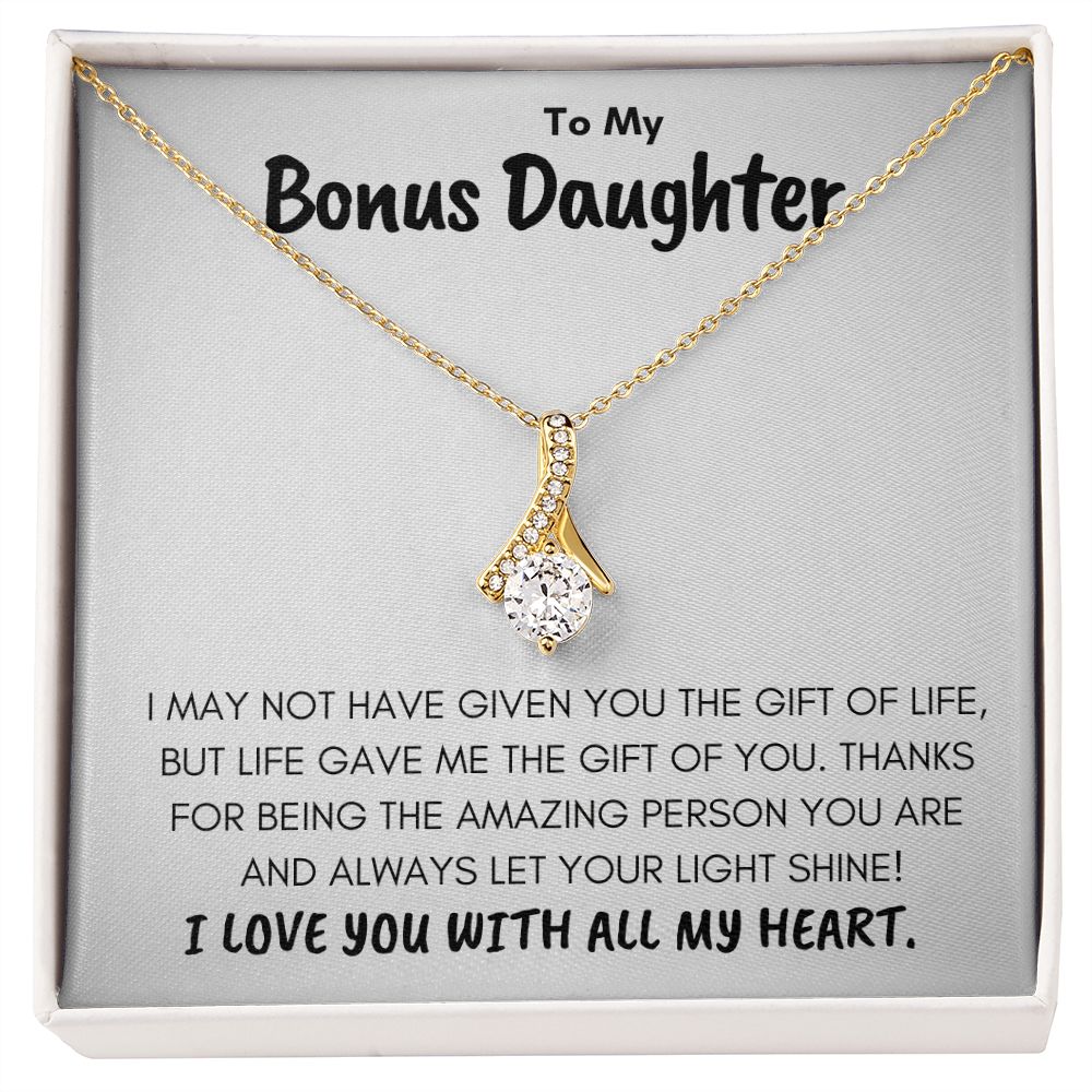 To My Bonus Daughter
