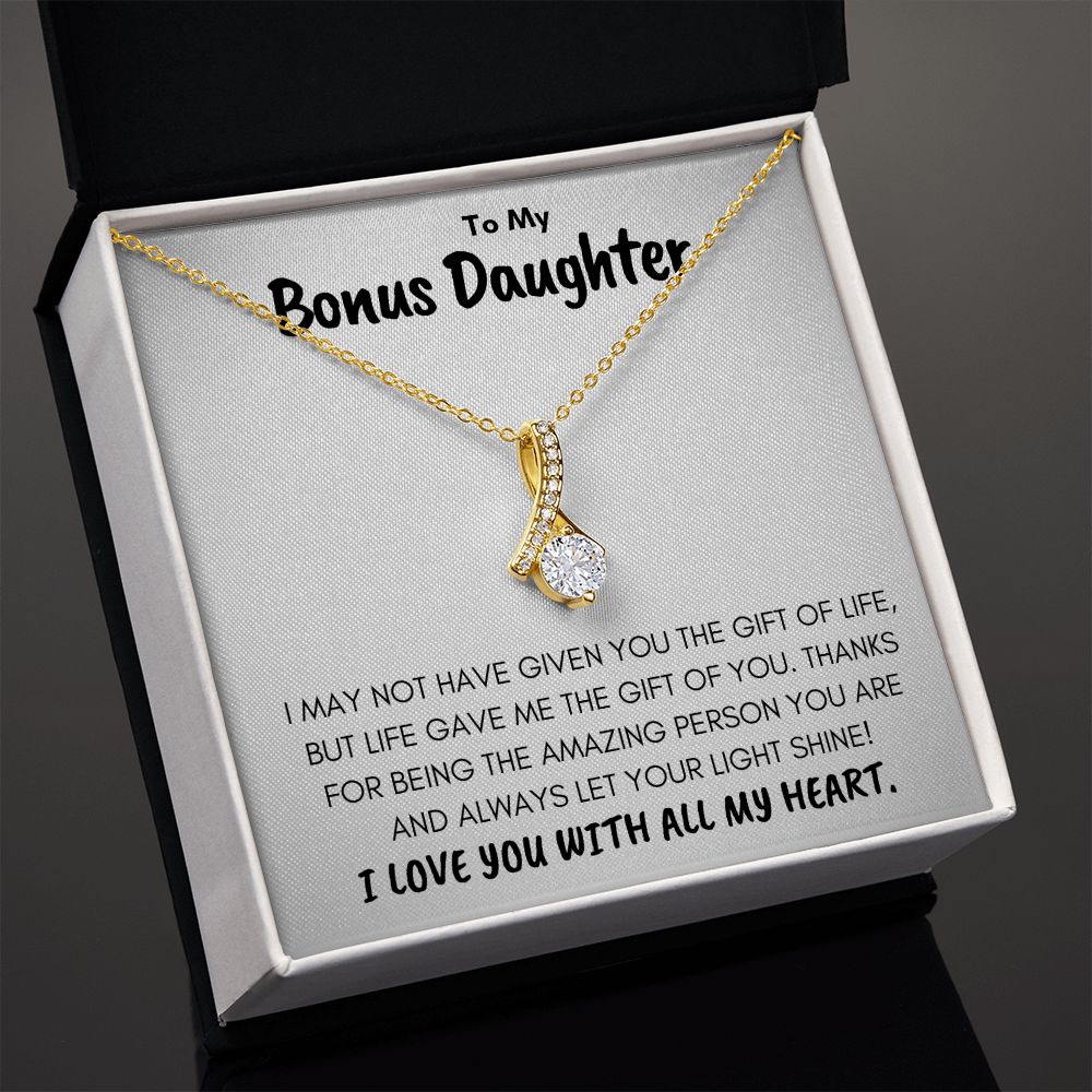 To My Bonus Daughter