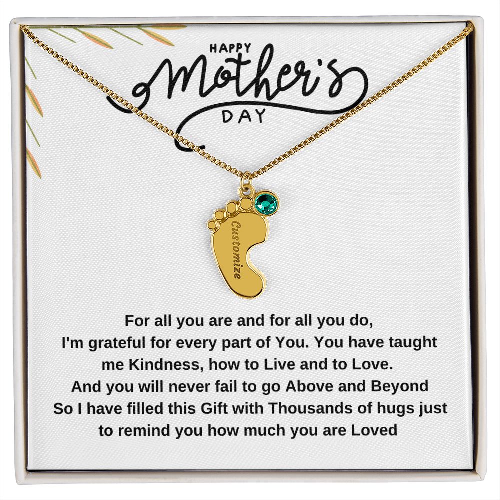 Happy Mother's day | Personalized Baby Feet