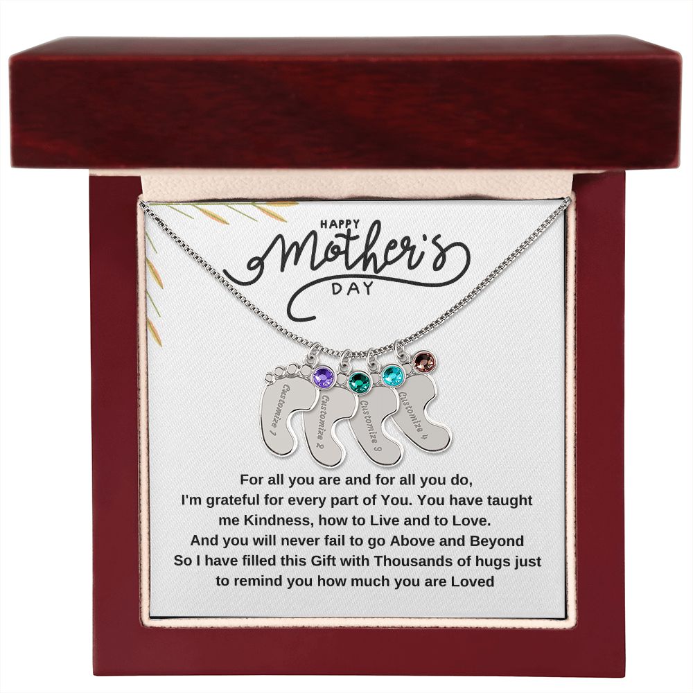 Happy Mother's day | Personalized Baby Feet