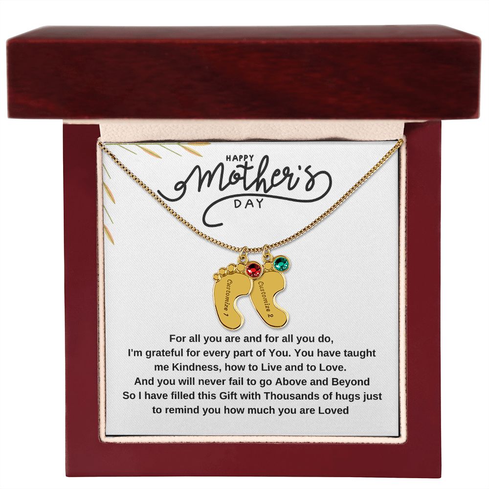 Happy Mother's day | Personalized Baby Feet