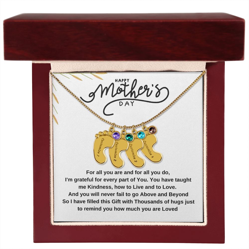 Happy Mother's day | Personalized Baby Feet