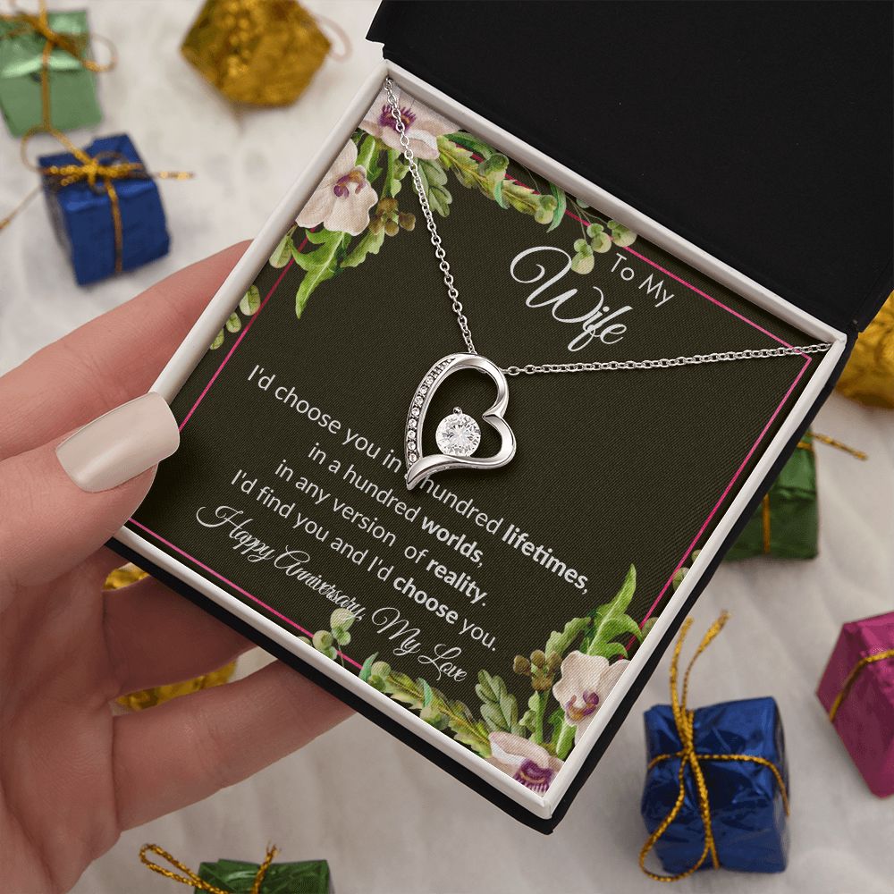 To My Wife - Forever Love Necklace