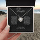 My Beautiful Daughter | Love Knot Necklace.