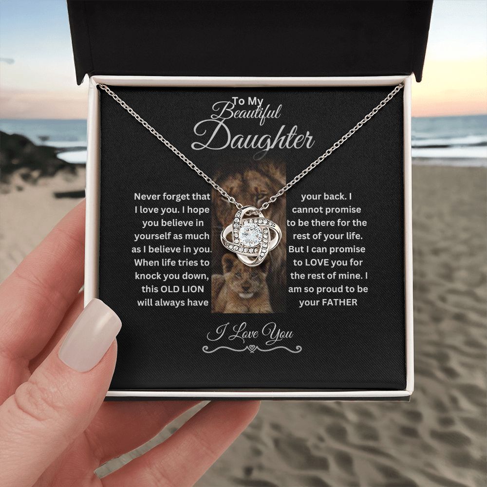 My Beautiful Daughter | Love Knot Necklace