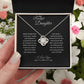 My Beautiful Daughter | Love Knot Necklace.