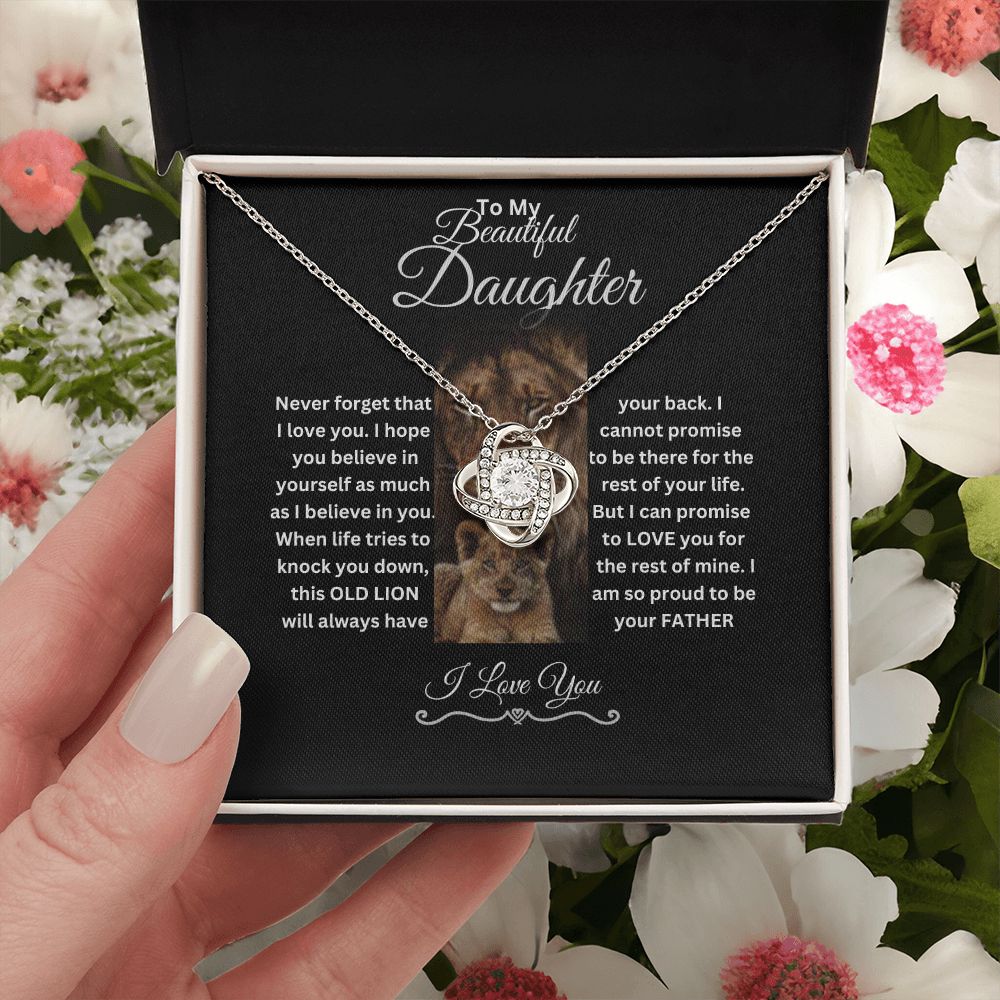 My Beautiful Daughter | Love Knot Necklace