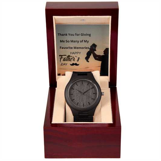 Father's Day - Wooden Watch i