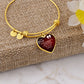 To My Wife Love Forever - Heart Keychain