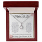 To My Mother In Law - Thank You - Eternal Hope Necklace