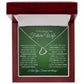 To My Smokin' Hot Future Wife - Delicate Heart Necklace