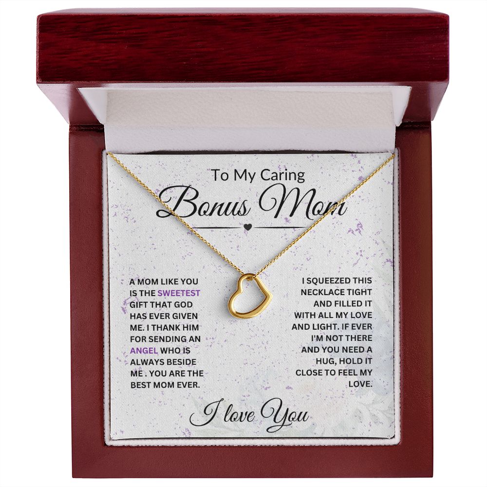 To My Caring Bonus Mom