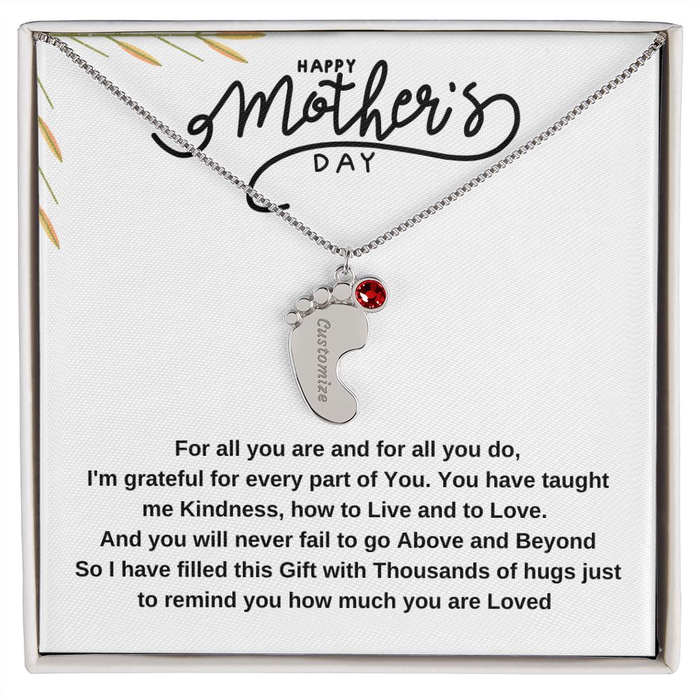 Happy Mother's day | Personalized Baby Feet