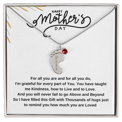Happy Mother's day | Personalized Baby Feet