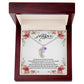 Happy Mother's Day - Baby Feet Necklace with Birthstone.