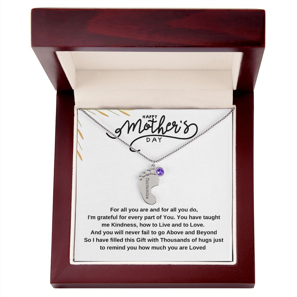 Happy Mother's day | Personalized Baby Feet
