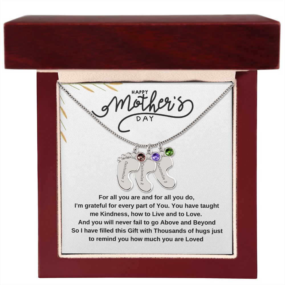 Happy Mother's day | Personalized Baby Feet