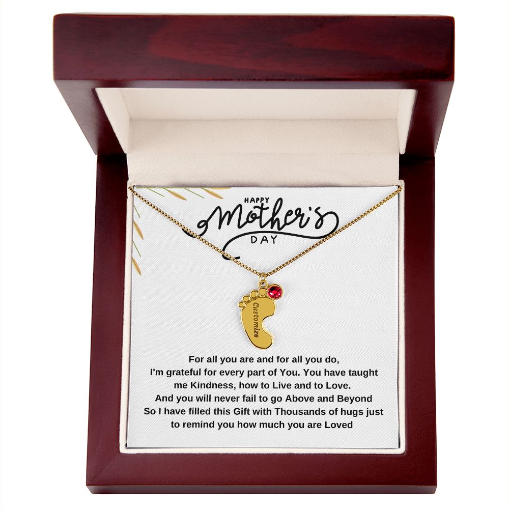Happy Mother's day | Personalized Baby Feet